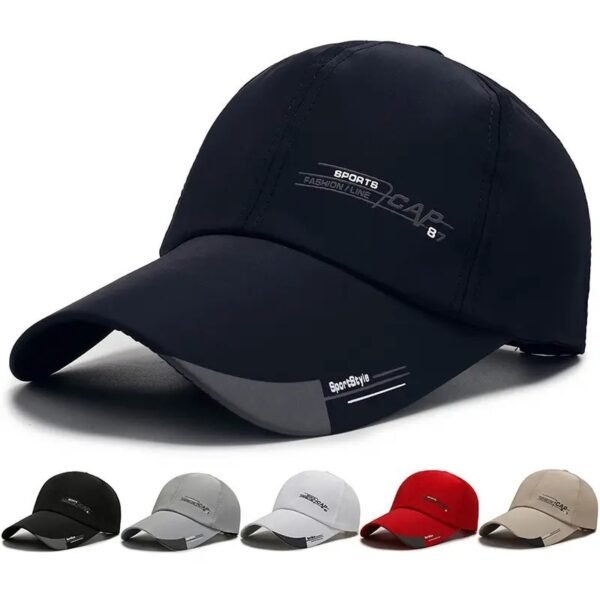 Solid Color Baseball Cap For Sports & Outdoor Fashion